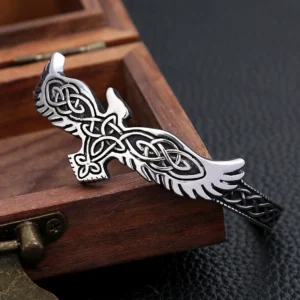 Bracelet Viking Corbeau