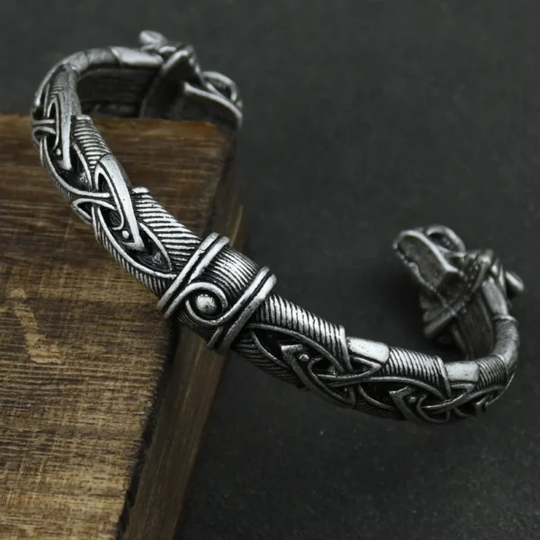 Bracelet Viking Tête de Loup