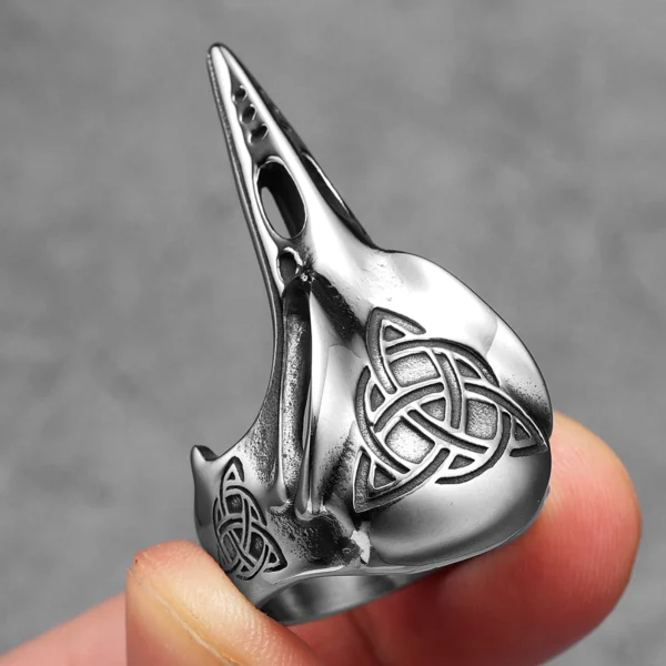 Bagues Viking Corbeau