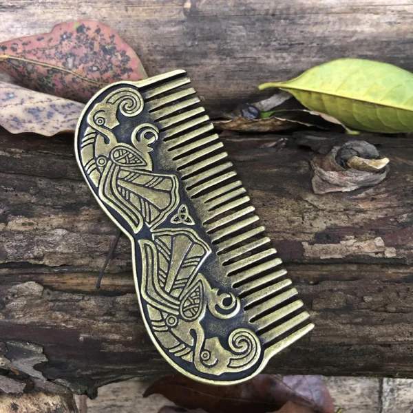 Peigne à Barbe Viking Odin Raven