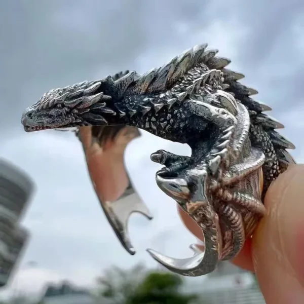 Bague Viking Dragon