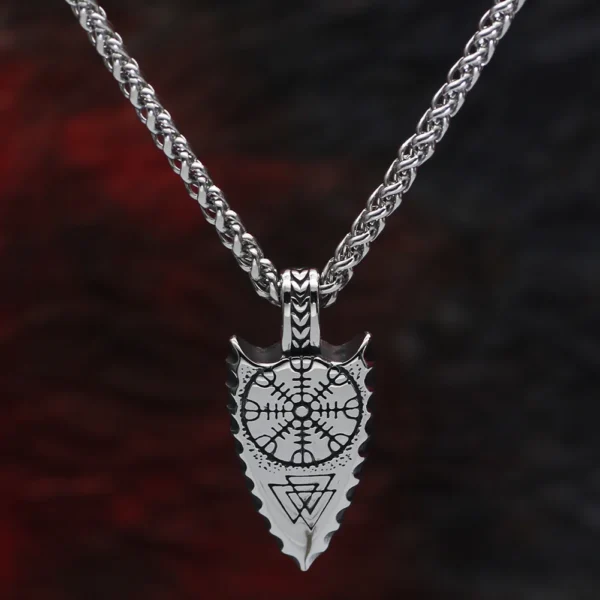kf-Sb21ff423523a461da79648aa2bd1f270c Collier Viking Odin Gungnir